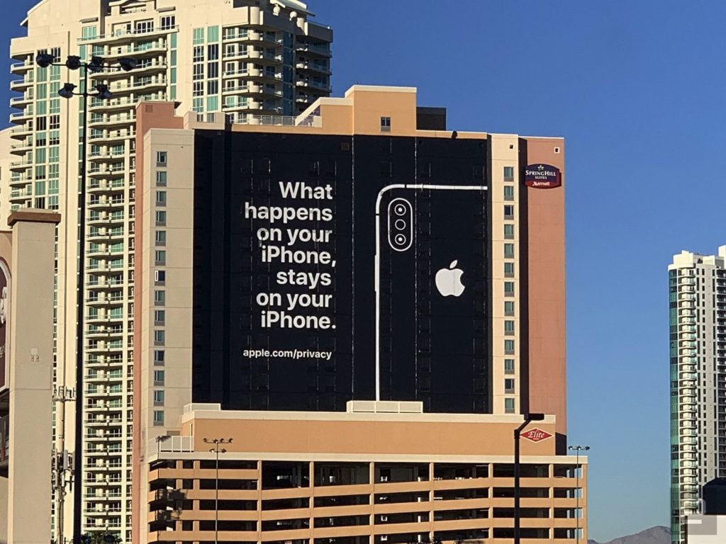 Apple ces ad privacy