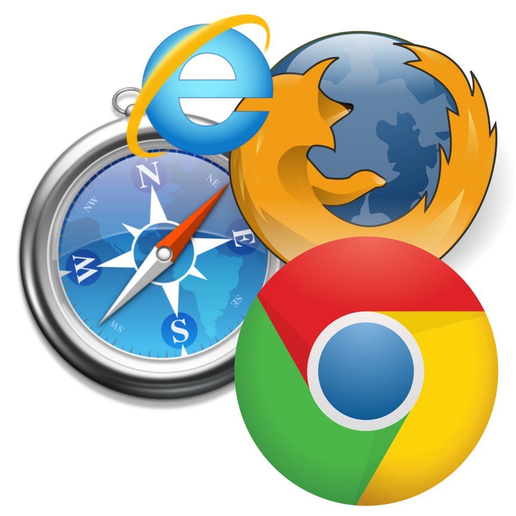 Chrome, Firefox, Safari, IE