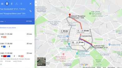 Google Maps Sofia Transport 1