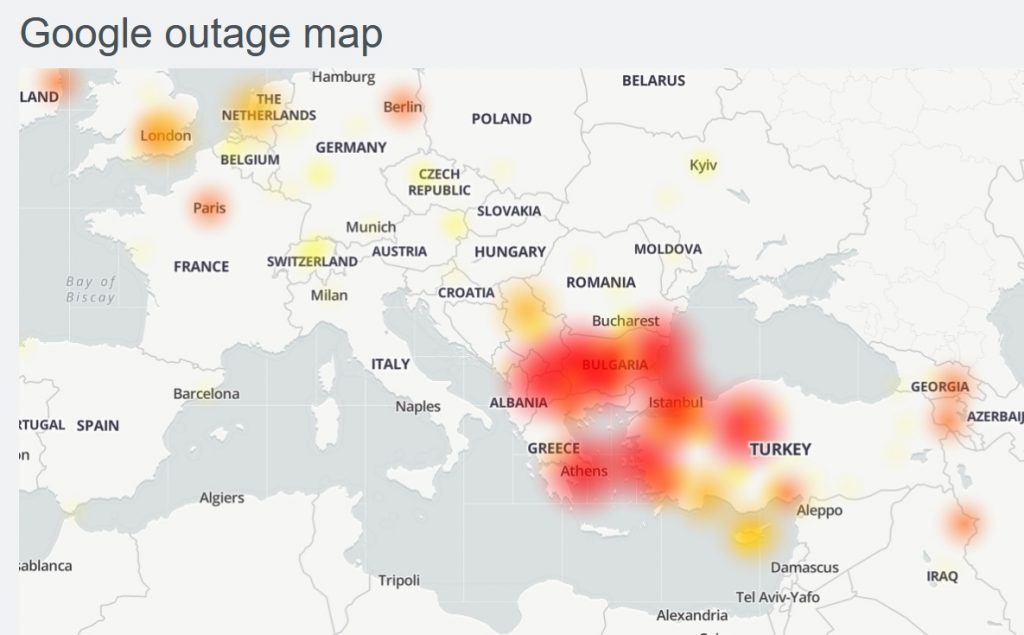 Google-outage-balkans