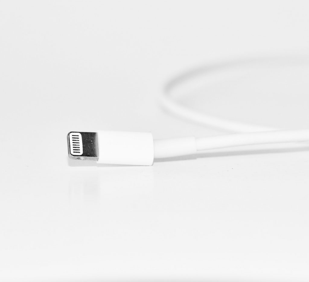 white-iphone-charger-lightning-cable